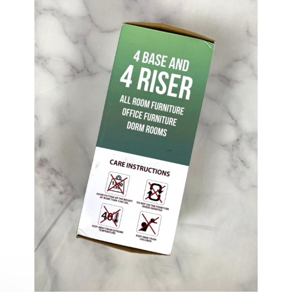 Adjustable Furniture Risers - Picture 2 of 4